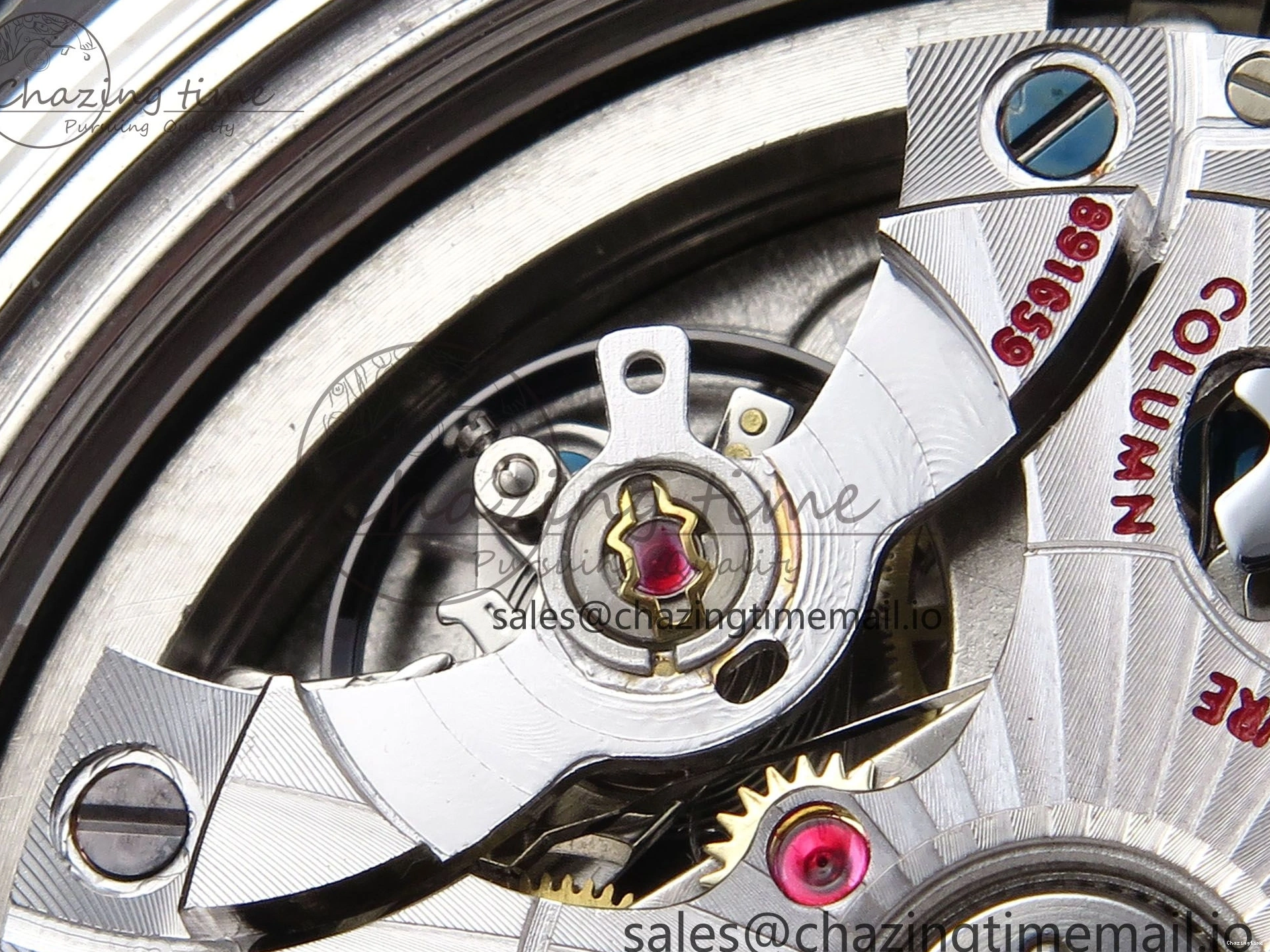 0306 Seamaster 300m Chrono SS YG OMF 1:1 Best Edition Blue Dial on SS YG Bracelet A Seasonal 7691